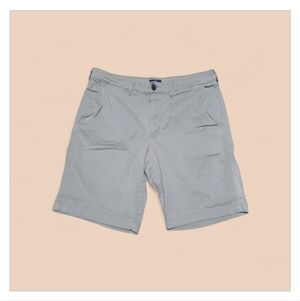 George Men's Tan Flat Front Shorts Size 32